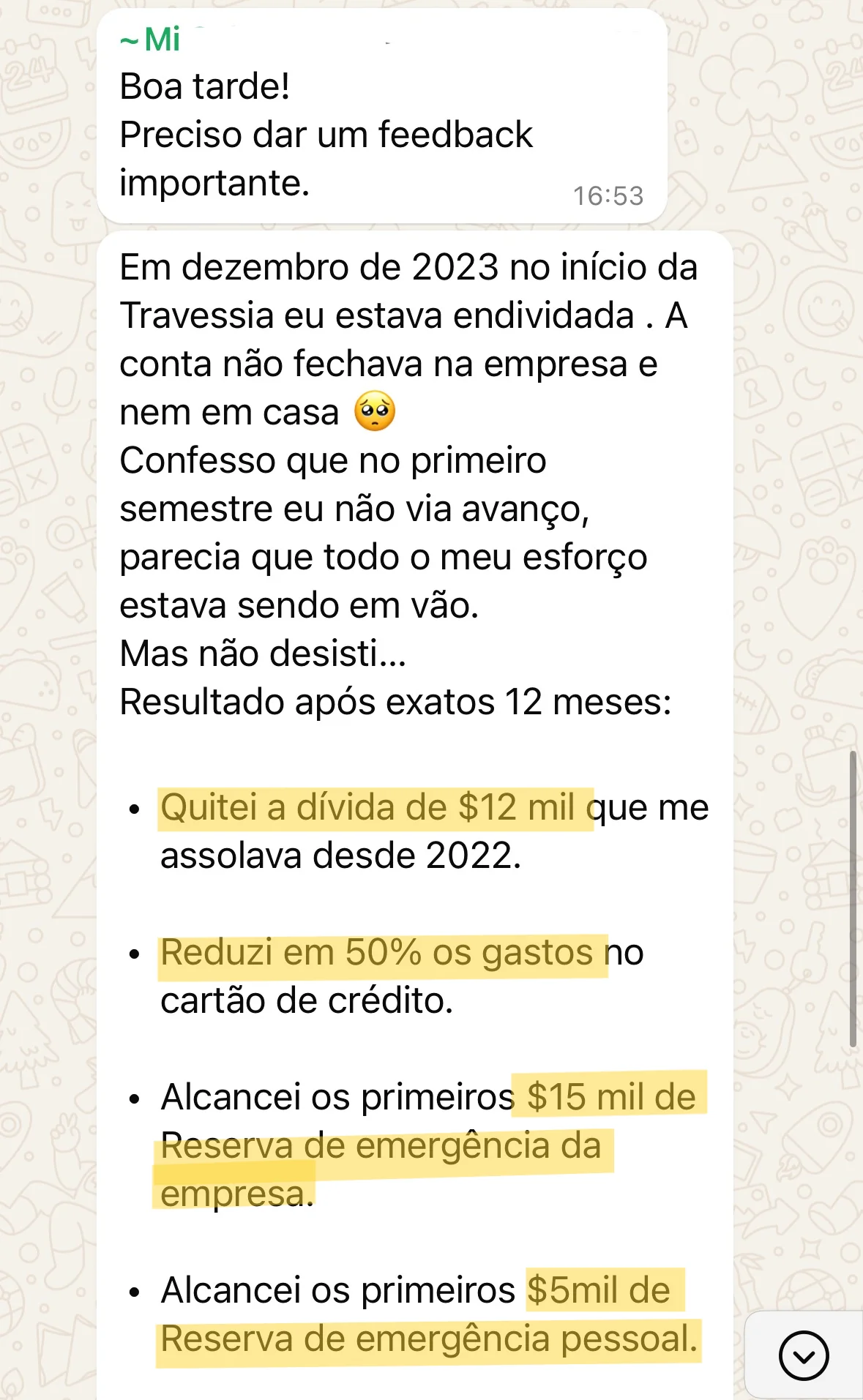 Print da Michelle, parte 1